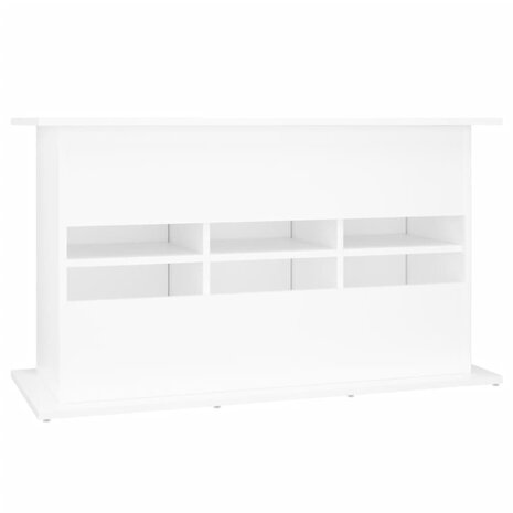 Aquariumstandaard 101x41x58 cm bewerkt hout wit 8