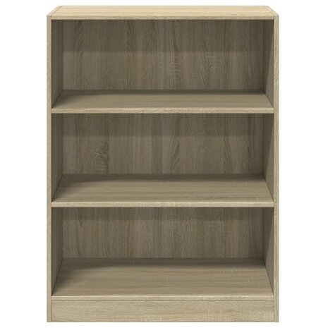 Kledingkast 77x48x102 cm bewerkt hout sonoma eikenkleurig 5