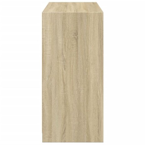 Kledingkast 77x48x102 cm bewerkt hout sonoma eikenkleurig 6