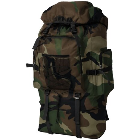 Rugzak legerstijl XXL 100 L camouflage 1