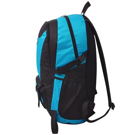 Hiking rugzak 40 L zwart en blauw 3