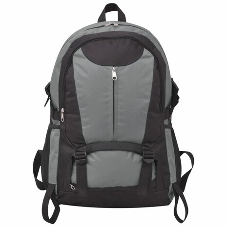 Hikingrugzak 40 L zwart en grijs 2