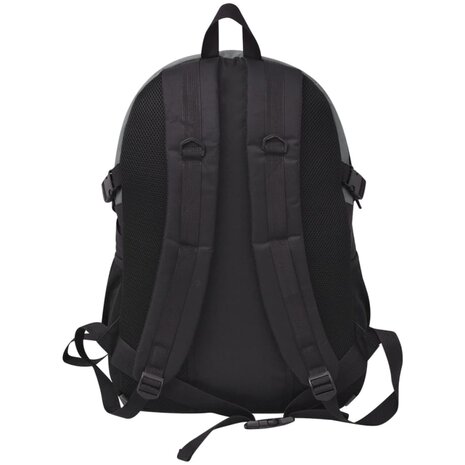 Hikingrugzak 40 L zwart en grijs 4