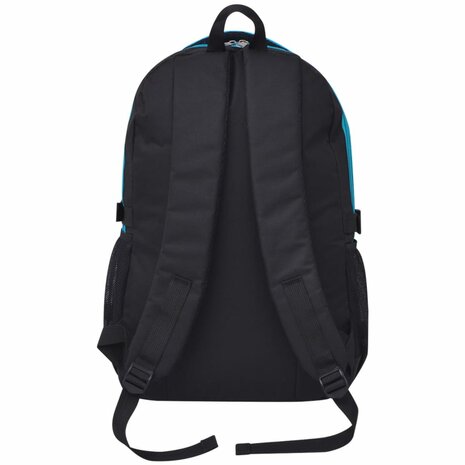 Rugzak voor school 40 L zwart en blauw 4