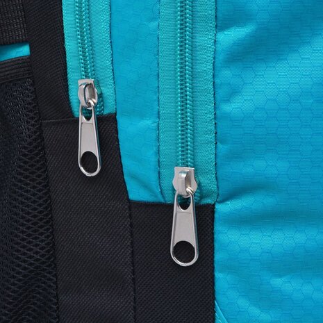 Rugzak voor school 40 L zwart en blauw 8