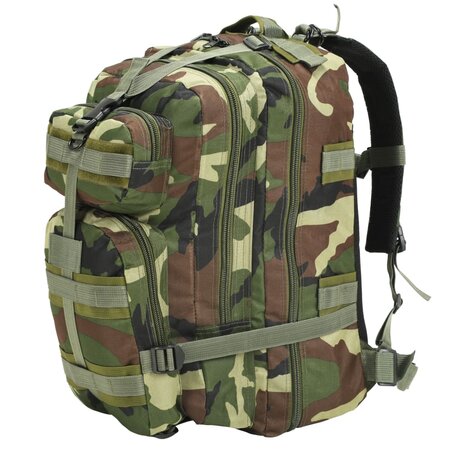 Rugzak legerstijl 50 L camouflage 1