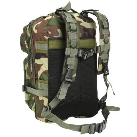 Rugzak legerstijl 50 L camouflage 3