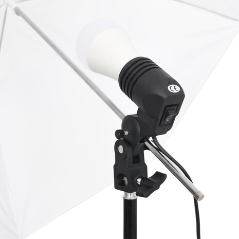 6-delige Fotostudioset met verlichtingsset en softboxen 7