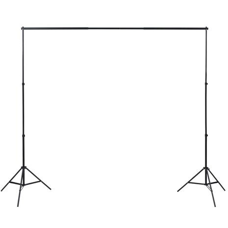 Fotostudioset met verlichtingsset en achtergrond 10