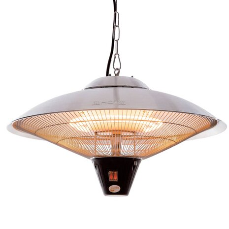 Sunred Hangende verwarmer Sirius 2100 W halogeen zilver CE09 1