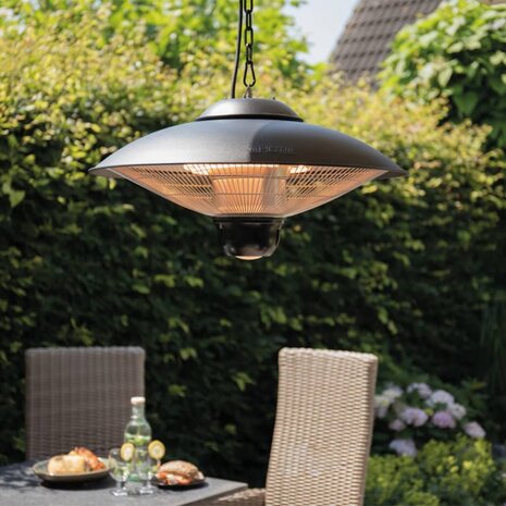 Sunred Hangende verwarmer Sirius 2100 W halogeen zwart CE09B 6