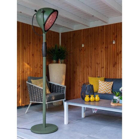 Sunred Heater Indus Ultra Jade Smart staand 2100 W roségoud groen 12