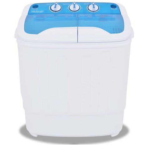 Mini wasmachine met dubbele trommel 5,6 kg 2