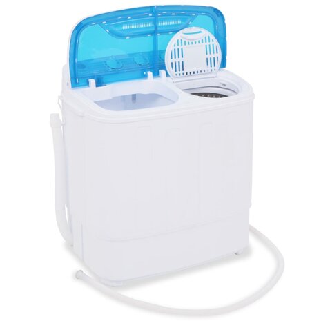 Mini wasmachine met dubbele trommel 5,6 kg 7