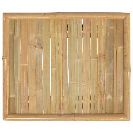 Tuintafel 65x55x30 cm bamboe 5