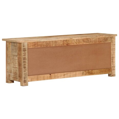 Tv-meubel 110x30x40 cm ruw mangohout 3