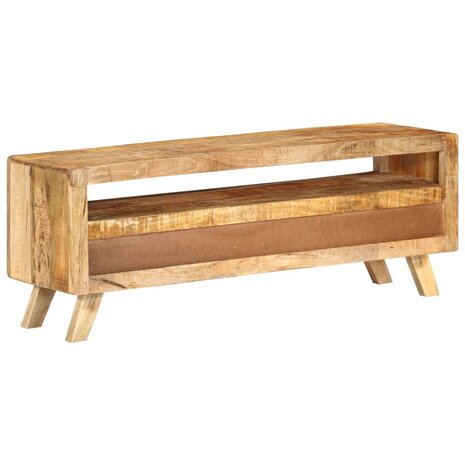 Tv-meubel 110x30x40 cm massief mangohout 4