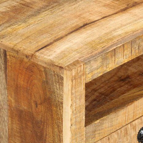 Tv-meubel 110x30x40 cm massief mangohout 7