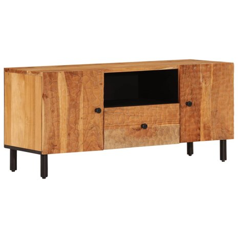 Tv-meubel 105x33x46 cm massief acaciahout 2