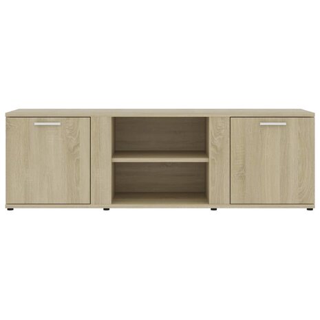 Tv-meubel 120x34x37 cm bewerkt hout sonoma eikenkleurig 7