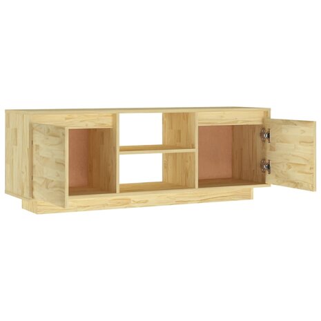 Tv-meubel 110x30x40 cm massief acaciahout 7