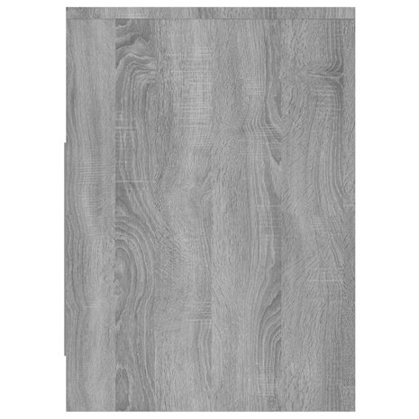 Tv-meubel 102x37,5x52,5 cm bewerkt hout grijs sonoma eikenkleur 7