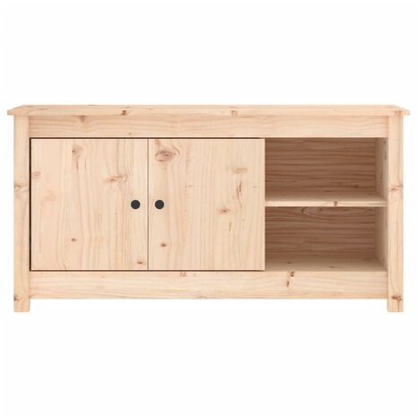 Tv-meubel 103x36,5x52 cm massief grenenhout 3