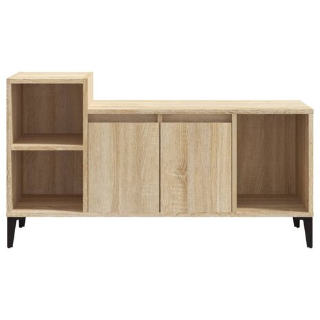 Tv-meubel 100x35x55 cm bewerkt hout sonoma eikenkleurig 5