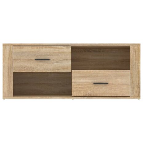 Tv-meubel 100x35x40 cm bewerkt hout sonoma eikenkleurig 6