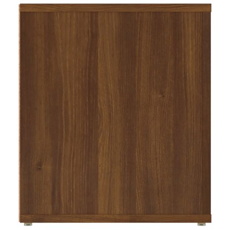 Tv-meubel 100x35x40 cm bewerkt hout bruin eikenkleur 8