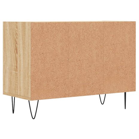 Tv-meubel 69,5x30x50 cm bewerkt hout sonoma eikenkleurig 6