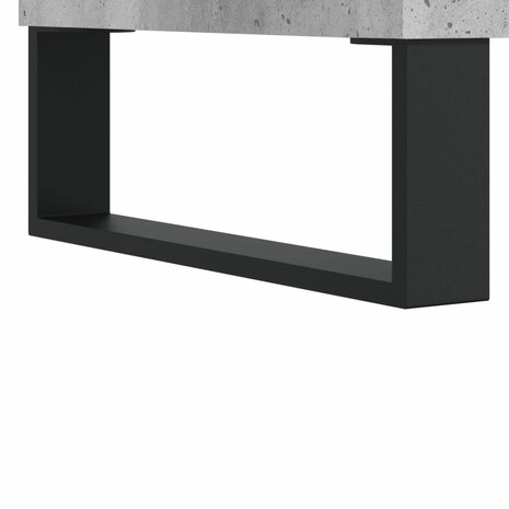 Tv-meubel 103,5x30x50 cm bewerkt hout betongrijs 7