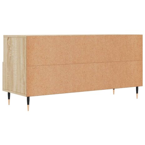 Tv-meubel 102x36x50 cm bewerkt hout sonoma eikenkleurig 8