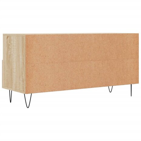 Tv-meubel 102x36x50 cm bewerkt hout sonoma eikenkleurig 8