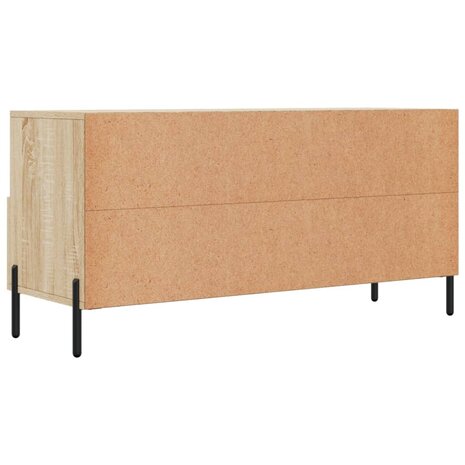 Tv-meubel 102x36x50 cm bewerkt hout sonoma eikenkleurig 8