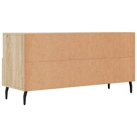 Tv-meubel 102x36x50 cm bewerkt hout sonoma eikenkleurig 8