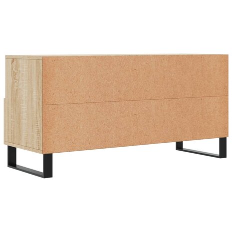 Tv-meubel 102x36x50 cm bewerkt hout sonoma eikenkleurig 8