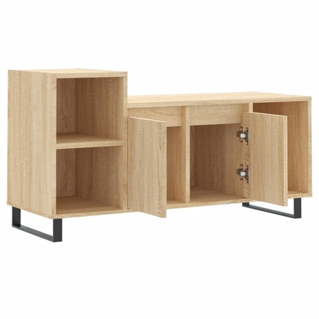 Tv-meubel 100x35x55 cm bewerkt hout sonoma eikenkleurig 6