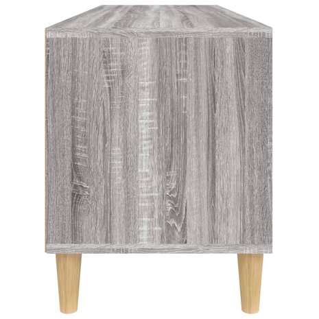 Tv-meubel 100x34,5x44,5 cm bewerkt hout grijs sonoma eikenkleur 7