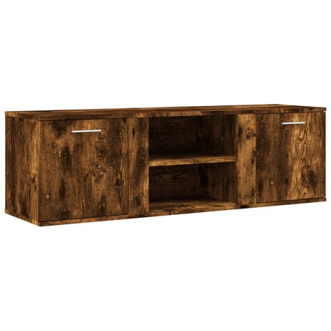 Tv-meubel 120x34x37 cm bewerkt hout gerookt eikenkleurig 2