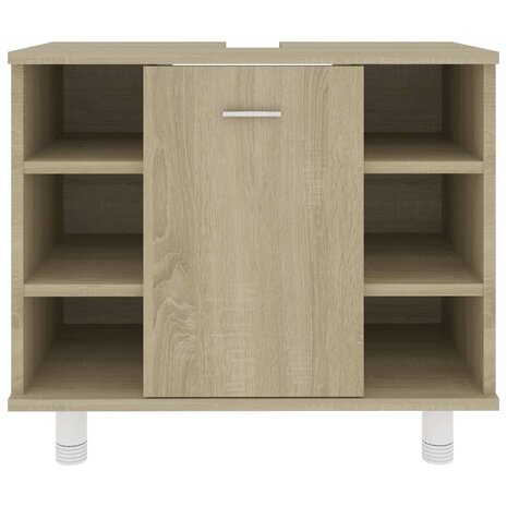 Badkamerkast 60x32x53,5 cm bewerkt hout sonoma eikenkleurig 6