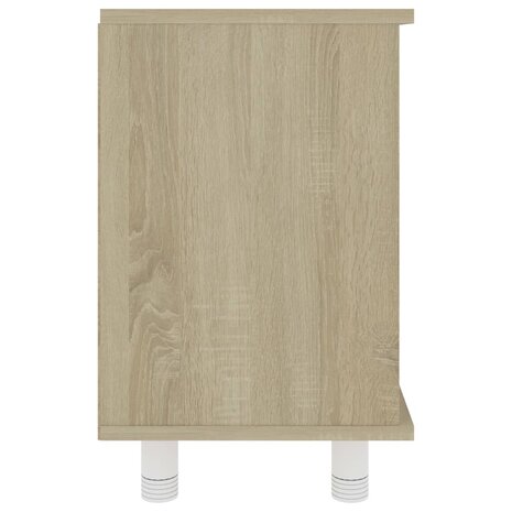 Badkamerkast 60x32x53,5 cm bewerkt hout sonoma eikenkleurig 7