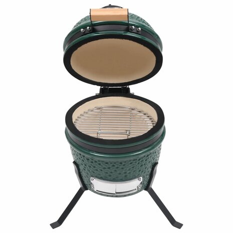 Kamado barbecue 56 cm keramiek groen 2