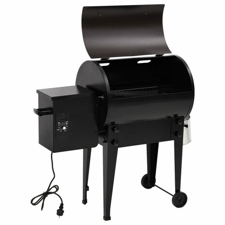 Pelletbarbecue 94 cm ijzer zwart 3