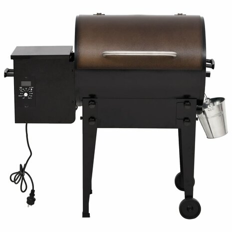 Pelletbarbecue 94 cm ijzer zwart 4