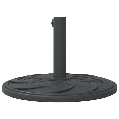 Parasolvoet voor stok van Ø38 / 48 mm 12 kg rond 6