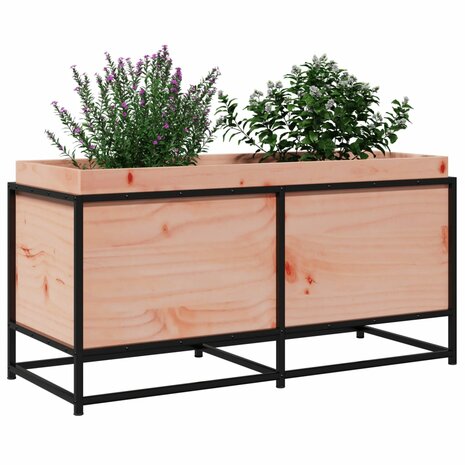 Plantenbak 100x40x50 cm massief douglashout 4