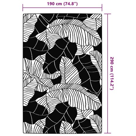 Buitenkleed 190x290 cm polypropeen groen 6