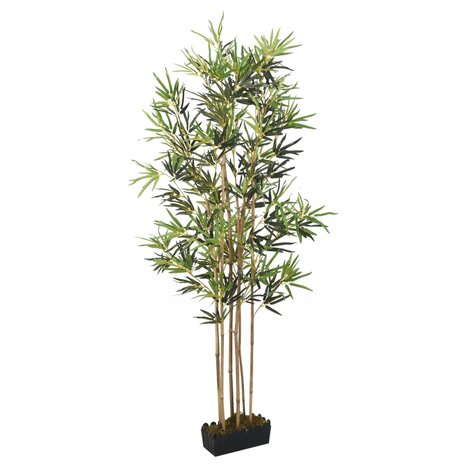 Kunstplant bamboe 368 bladeren 80 cm groen 1