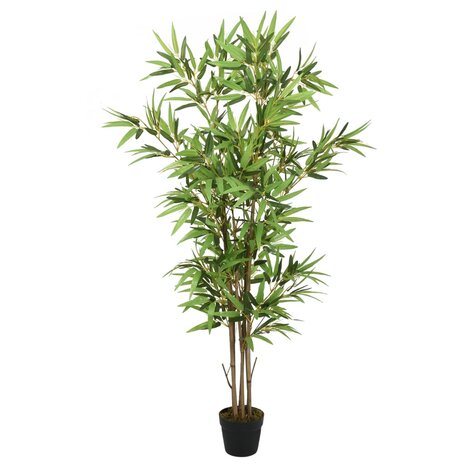 Kunstplant bamboe 368 bladeren 80 cm groen 1